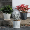 High quality large irregular planters flower pots plant pots plastic succulent flower pots planters plants with saucer